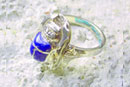 Silver Scarab Ring