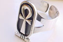 Silver Ankh Ring