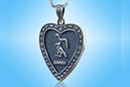 Silver Cartouche Necklace